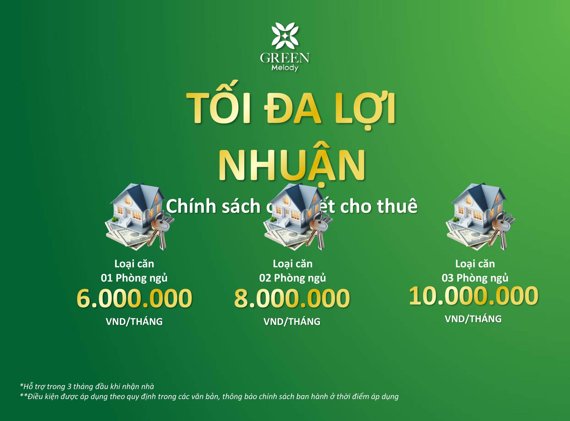 Chính Sách Ưu Đãi Green Melody Cần Thơ